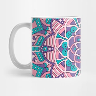 Colorful Mandala, mandala-design, mandala-art, geometric, abstract, mandala and spirituality, colorful, rainbow, mandala pattern, mandala flower patterns, Flower Mandala ,Spirituality Mug